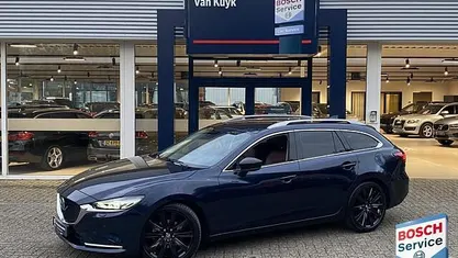 Occasion Mazda 6 Sportive 165 PK (121 kW) 2021 Blauw Stationwagen