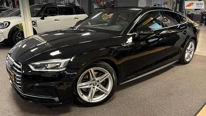Zwart Occasion 2018 Audi A5 Sportback S-Line Hatchback | € 23.950 (Eerlijke prijs)