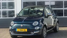 Blauw, metallic lak Gebruikt 2021 Fiat 500C Comfort Cabriolet | € 15.490 (Eerlijke prijs)