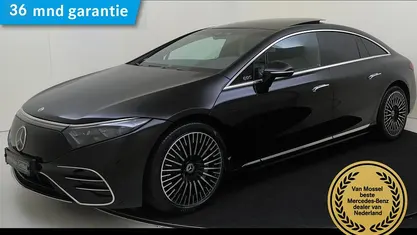 Zwart Occasion 2023 Mercedes EQS450+ AMG line Hatchback | € 64.945 (Goede deal)