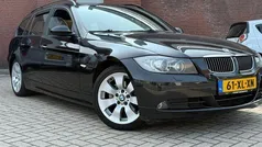 Zwart Gebruikt 2007 BMW 320 Executive Stationwagen | € 2.995 (Super prijs)