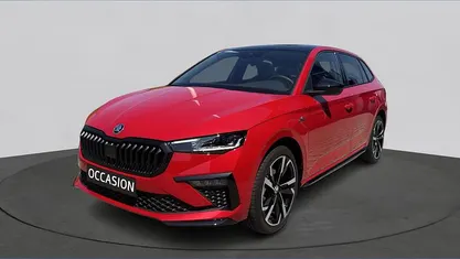 Rood Occasion 2025 Skoda Scala Monte Carlo Hatchback | € 27.940 (Eerlijke prijs)