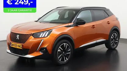 Oranje Gebruikt 2022 Peugeot e-2008 GT SUV | € 20.190 (Eerlijke prijs)