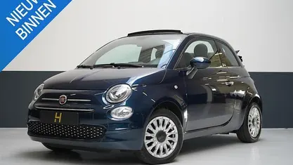 Blauw Gebruikt 2020 Fiat 500C Lounge Cabriolet | € 13.895 (Eerlijke prijs)