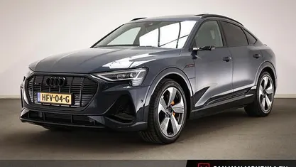 Blauw (metallic) Occasion 2021 Audi e-tron Sportback Premium SUV | € 32.300 (Eerlijke prijs)