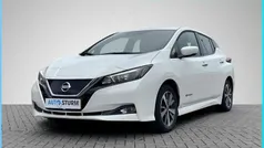 Witsolid white Gebruikt 2019 Nissan Leaf Acenta Hatchback | € 11.995 (Super prijs)