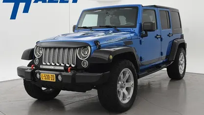 Occasion Jeep Wrangler Unlimited 285 PK (209 kW) 2015 Blauw SUV