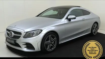 Grijs Occasion 2018 Mercedes C200 Premium Plus Coupé | € 27.945 (Eerlijke prijs)