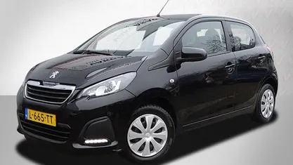 Zwart Occasion 2021 Peugeot 108 Active Hatchback | € 8.335 (Eerlijke prijs)