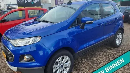 Occasion Ford Ecosport Titanium 125 PK (91 kW) 2015 Blauw (metallic) SUV