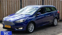 Blauw Gebruikt 2015 Ford Focus Titanium Stationwagen | € 4.995 (Eerlijke prijs)