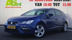 Blauw, metallic lak Gebruikt 2019 Seat Leon ST Business Stationwagen | € 12.900 (Eerlijke prijs)