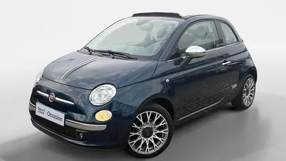 Groen Occasion 2013 Fiat 500C Lounge Cabriolet | € 6.495 (Eerlijke prijs)