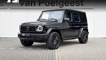 Obsidian black metallic (197u) (zwart metallic) Gebruikt 2025 Mercedes G580 Edition 1 SUV | € 164.900 (Eerlijke prijs)