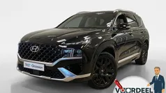 Abyss black metallic (a2b) Gebruikt 2023 Hyundai Santa Fe Premium SUV | € 31.450 (Goede deal)