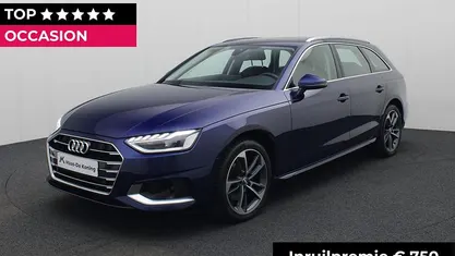 Blauw, metallic lak Gebruikt 2021 Audi A4 Business Stationwagen | € 28.740 (Super prijs)