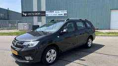 Zwart Gebruikt 2016 Dacia Logan MCV Lauréate MPV | € 4.750