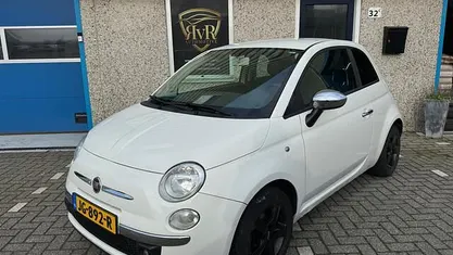 Wit Occasion 2008 Fiat 500 Lounge Hatchback | € 2.999 (Eerlijke prijs)