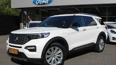 Wit Gebruikt 2023 Ford Explorer Platinum SUV | € 62.995 (Eerlijke prijs)