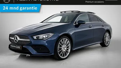 Blauw Gebruikt 2023 Mercedes CLA250e AMG line Sedan | € 40.900 (Eerlijke prijs)