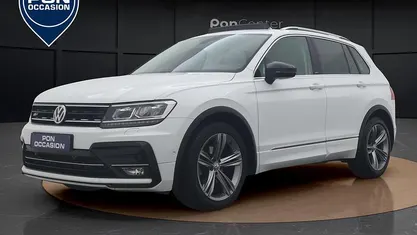 Wit Occasion 2019 VW Tiguan Highline SUV | € 28.450 (Eerlijke prijs)