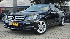 Zwart Gebruikt 2013 Mercedes C180 Avantgarde Stationwagen | € 9.800 (Goede deal)