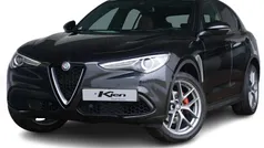 Zwart Gebruikt 2020 Alfa Romeo Stelvio Tech Edition SUV | € 40.000 (Eerlijke prijs)