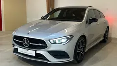 Zilver, metallic lak Gebruikt 2022 Mercedes CLA180 Shooting Brake AMG line Stationwagen | € 28.995 (Eerlijke prijs)