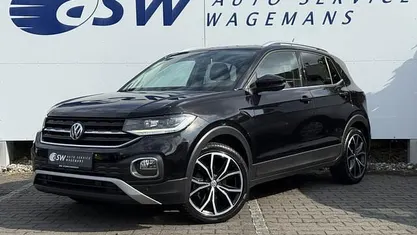 Zwart Gebruikt 2019 VW T-Cross Style SUV | € 20.950 (Eerlijke prijs)