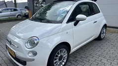 Wit Gebruikt 2012 Fiat 500 Lounge Cabriolet | € 4.995 (Super prijs)