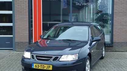 Occasion Saab 9-3 Linear 123 PK (90 kW) 2006 Blauw (metallic) Stationwagen