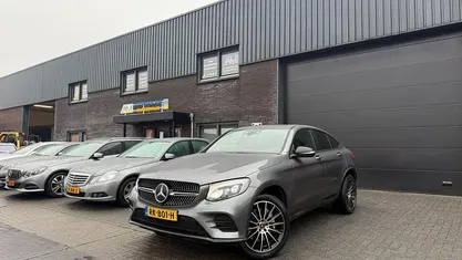 Grijs Occasion 2017 Mercedes GLC350 Premium Plus Coupé | € 31.950 (Eerlijke prijs)