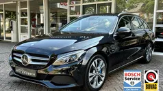 Zwart Gebruikt 2017 Mercedes C350 Avantgarde Stationwagen | € 22.900 (Eerlijke prijs)