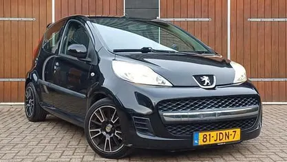 Occasion Peugeot 107 68 PK (50 kW) 2009 Zwart Hatchback
