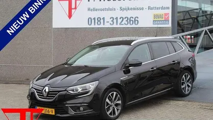 Occasion Renault Mégane GrandTour Bose Edition 112 PK (82 kW) 2017 Zwart Stationwagen