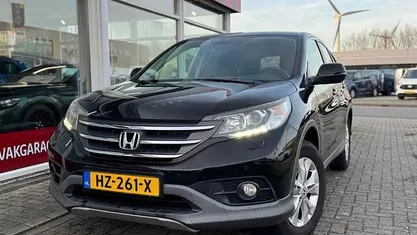 Zwart Gebruikt 2013 Honda CR-V Elegance SUV | € 13.499 (Eerlijke prijs)