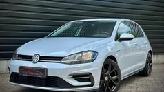Wit / white silver metallic Gebruikt 2017 VW Golf VII R-line Hatchback | € 15.950 (Eerlijke prijs)