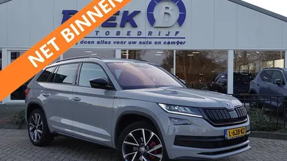 Grijs Occasion 2021 Skoda Kodiaq SportLine SUV | € 35.790 (Eerlijke prijs)