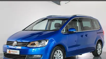 Blauw Gebruikt 2017 VW Sharan Highline MPV | € 23.900 (Eerlijke prijs)