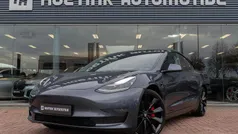 Grijs Gebruikt 2019 Tesla Model 3 Performance Sedan | € 20.440 (Eerlijke prijs)