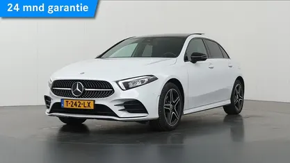 Wit Gebruikt 2022 Mercedes A250 AMG line Hatchback | € 32.850 (Eerlijke prijs)