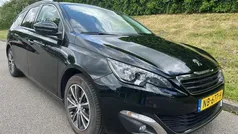 Zwart Gebruikt 2017 Peugeot 308 Allure Stationwagen | € 6.950 (Eerlijke prijs)