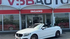 Wit, andere lak Gebruikt 2017 Mercedes C180 AMG Cabriolet | € 28.750 (Eerlijke prijs)