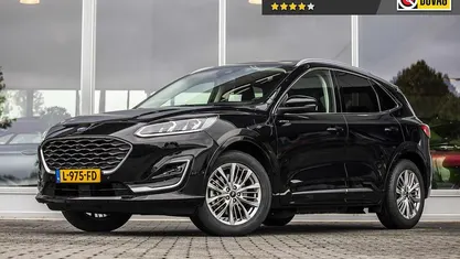 Zwart Gebruikt 2021 Ford Kuga Vignale SUV | € 24.845 (Eerlijke prijs)