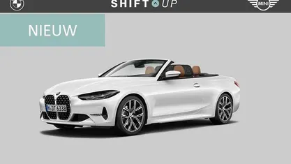 Wit (metallic) Occasion 2021 BMW 430 Cabriolet Cabriolet | € 41.940 (Eerlijke prijs)