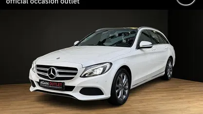 Occasion Mercedes C180 Business 157 PK (115 kW) 2018 Wit Stationwagen