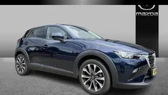 Deep crystal blue Gebruikt 2021 Mazda CX-3 Sportive SUV | € 21.895 (Eerlijke prijs)