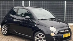 Zwart, metallic lak Gebruikt 2014 Fiat 500S Hatchback | € 6.250 (Eerlijke prijs)