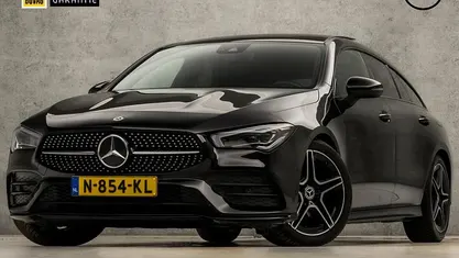 Zwart Gebruikt 2021 Mercedes CLA180 Shooting Brake AMG Stationwagen | € 24.445 (Eerlijke prijs)