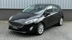 Zwart Gebruikt 2018 Ford Fiesta Titanium Hatchback | € 7.250